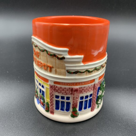 The Home Depot Coffee Mug 19oz Mr. Christmas Ceramic 2013 Holiday Christmas - Picture 2 of 8